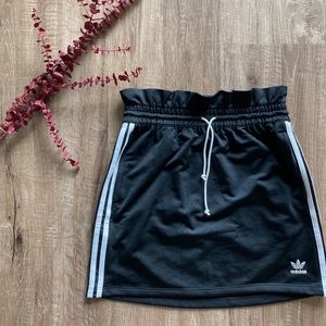 Adidas paper bag waist skirt